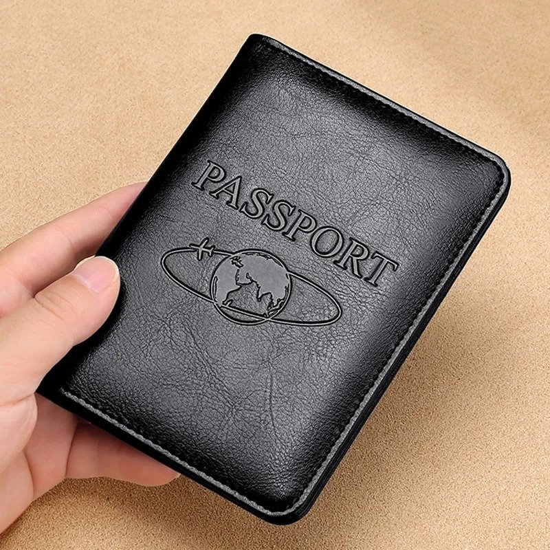Travel Accessories Wallet - Unisex Echtes Leder Passport Abdeckung RFID