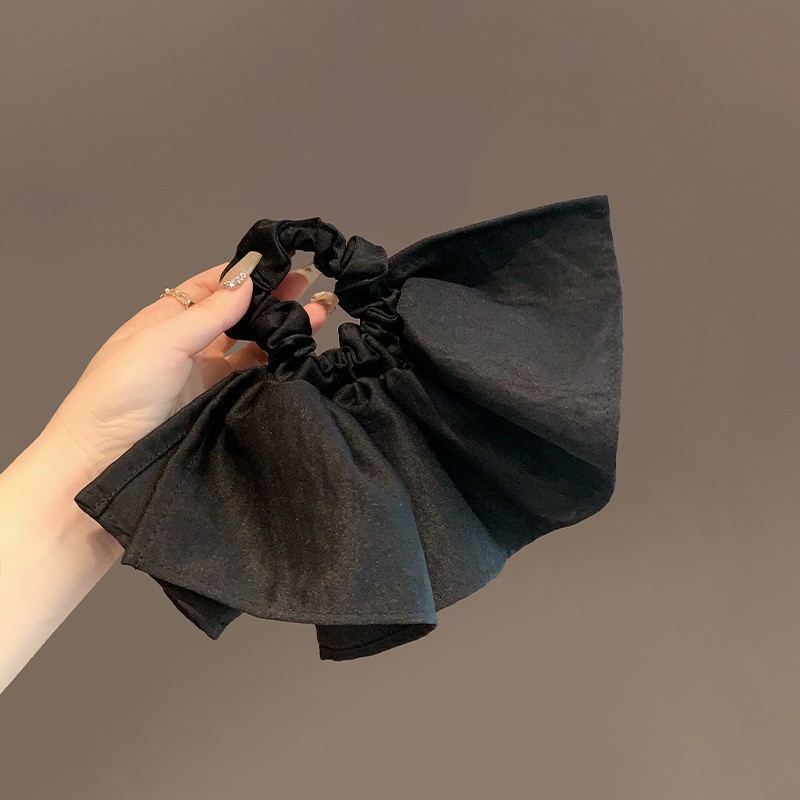 Travel Accessories Aesthetic - Extra große karierte Haargummis, elastische Bänder