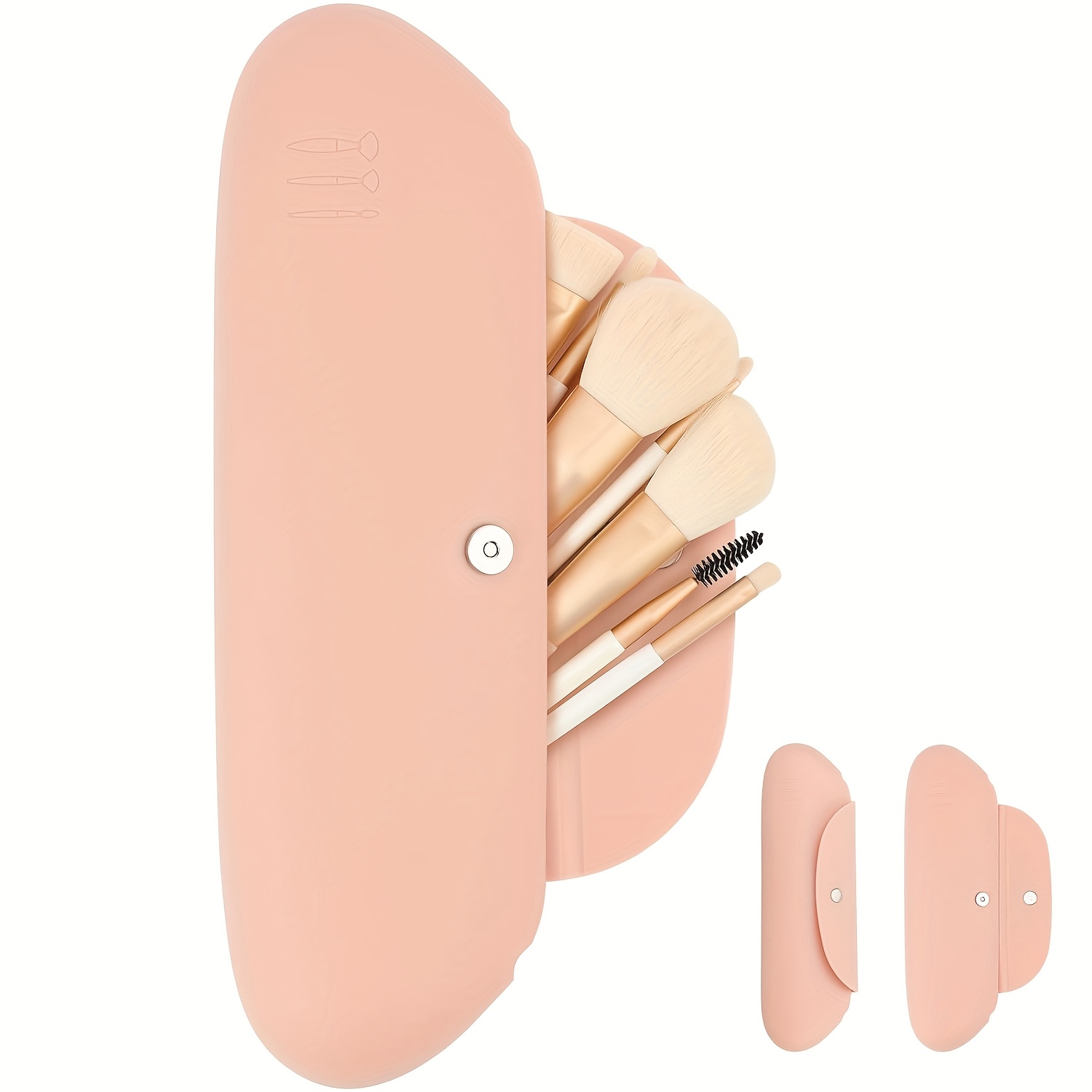 Silikon-Make-up-Pinsel-Organiz – Travel Accessories Organizer Bag Bewertung und Preis
